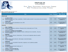 Tablet Screenshot of foro.elitefreak.net